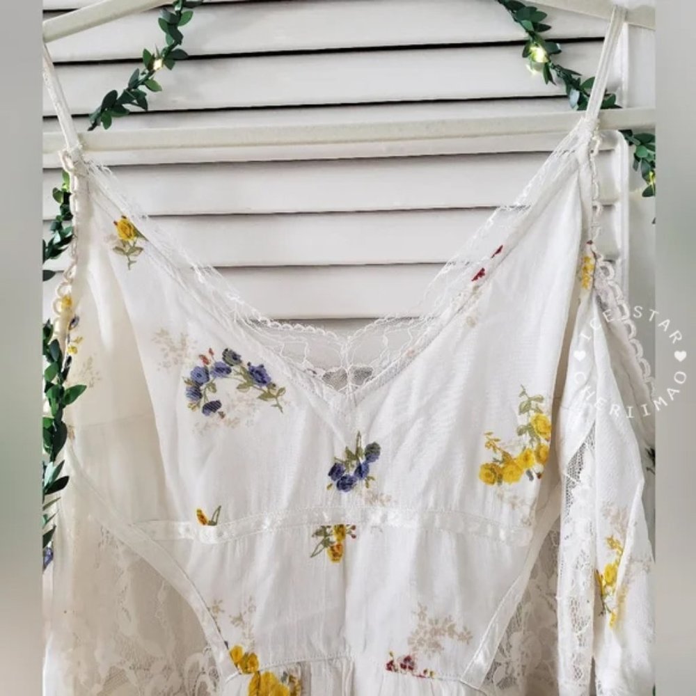 Free People NWT Magnolia Maxi Dress - Picture 4 of 11